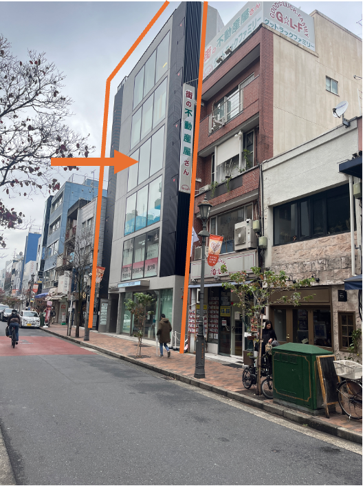 広尾駅からの案内図